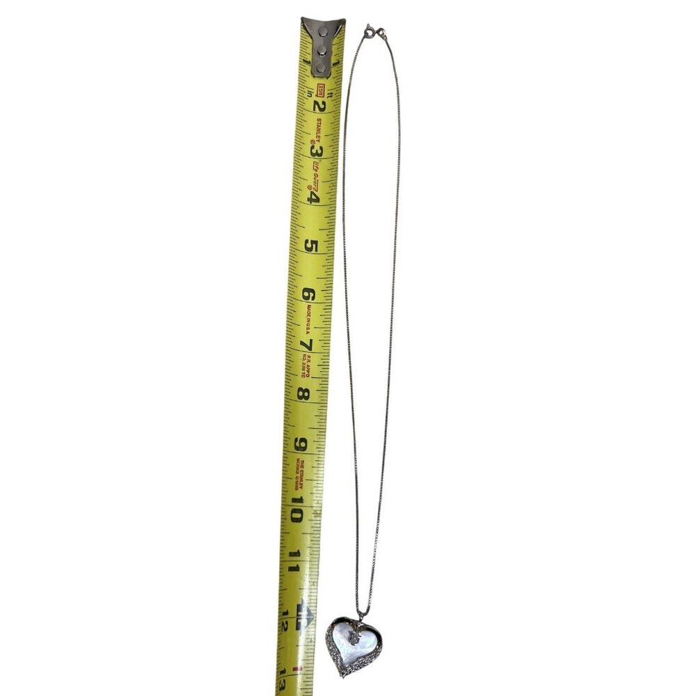 Bradford Exchange Forever In My Heart Pendant 925 Sterling Necklace memorial - Picture 4 of 6